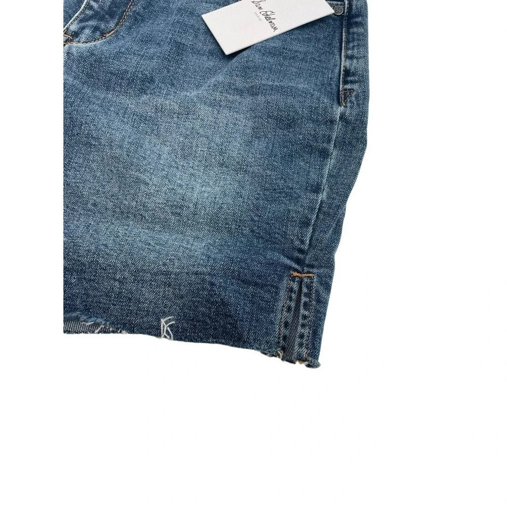 Sam Edelman Derby Bermuda Shorts Womens Blue Denim Marbella Size 4/27 NWT - Picture 8 of 10